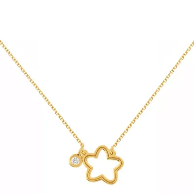 EBZ067857 EKAN NAKIT Diamond Symbols ogrlica 14k