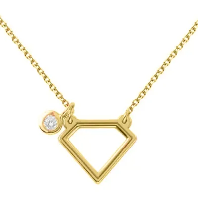 EBZ068876 EKAN NAKIT Diamond Symbols ogrlica 14k