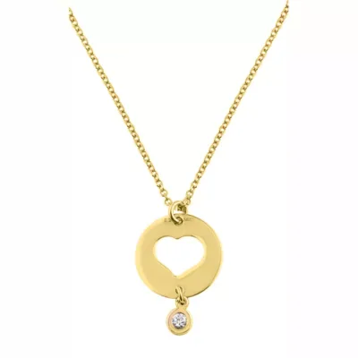 EBZ073712 EKAN NAKIT Diamond Symbols  ogrlica 14k