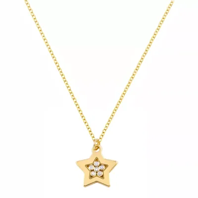 EBZ078413 EKAN NAKIT Diamond Symbols ogrlica 14k