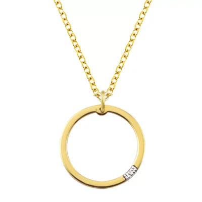 EBZ084403 EKAN NAKIT Diamond Symbols ogrlica 14k