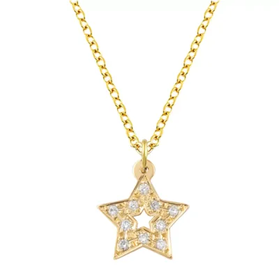 EBZ084481 EKAN NAKIT Diamond Symbols ogrlica 14k