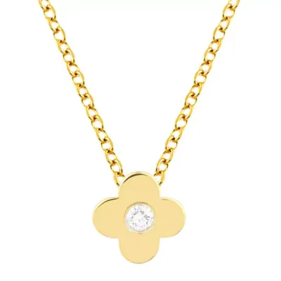 EBZ087347 EKAN NAKIT Diamond Symbols ogrlica 14k