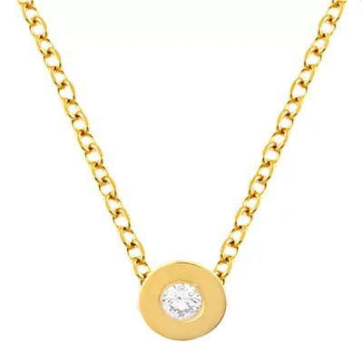 EBZ087350 EKAN NAKIT Diamond Symbols ogrlica 14k