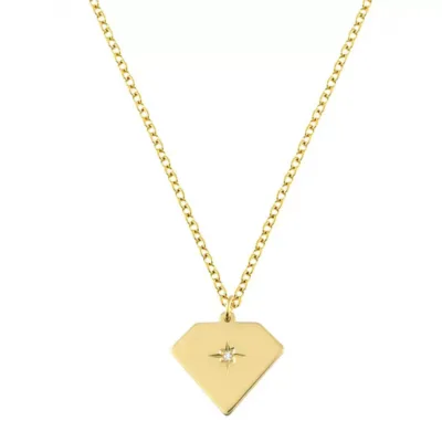 EBZ095780 EKAN NAKIT Diamond Symbols ogrlica 14k