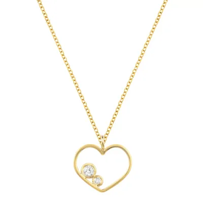 EBZ102616 EKAN NAKIT Diamond Symbols 14k