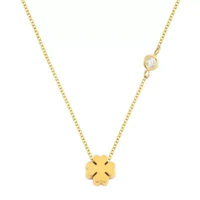 EBZ106052 EKAN NAKIT Diamond Symbols ogrlica 14k