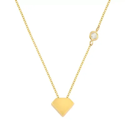 EBZ106054 EKAN NAKIT Diamond Symbols ogrlica 14k