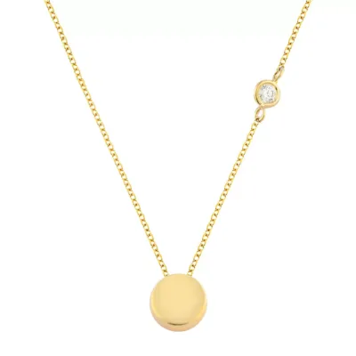 EBZ106060 EKAN NAKIT Diamond Symbols ogrlica 14k
