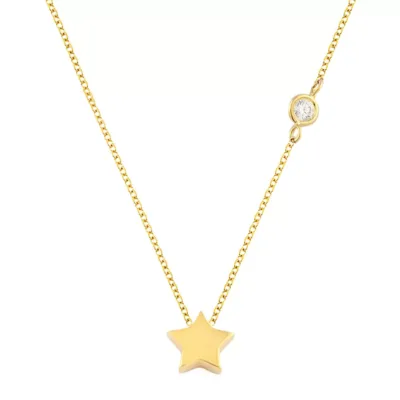 EBZ106061 EKAN NAKIT Diamond Symbols ogrlica 14k
