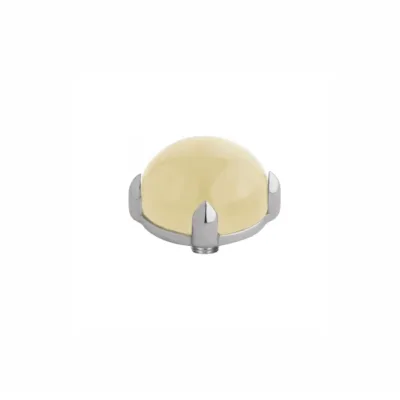 M01SR5098SSCITRINE MELANO Twisted CZ Meddy kamenčić