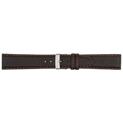 861/07.22 POLETTO Carbon Fiber Grained kožni kaiš