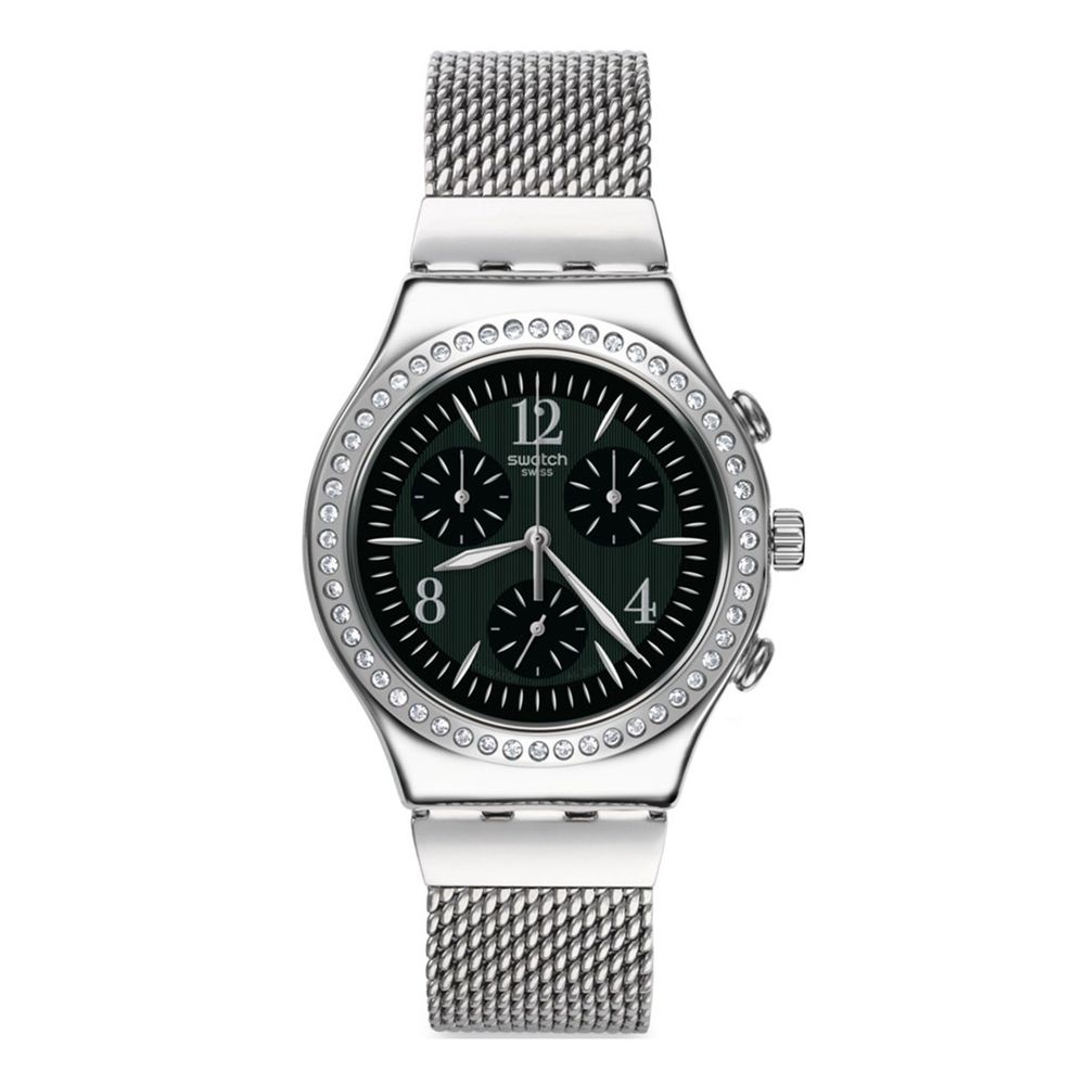 YCS118GBC SWATCH Made in black ženski ručni sat