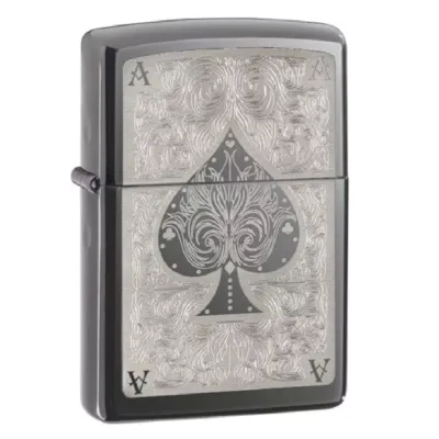 28323 ZIPPO Upaljač -Black Ace