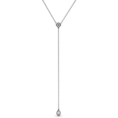 398504C01-60 PANDORA Geometric Shapes Y ogrlica