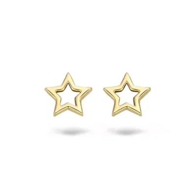 7248YGO  BLUSH ZLATNI NAKIT 14ct ženske minđuše