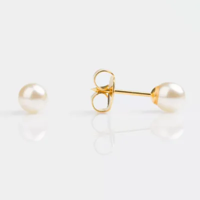 7521-0675 STUDEX MIN?UŠE GOLD PLATED White pearl 205