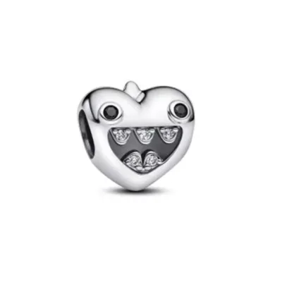 793768C01 PANDORA Mom's Little Monsters Heart privezak