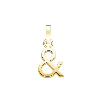 PE-GOLD-AMPERSAND ROSEFIELD NAKIT privezak