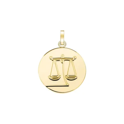 PE-GOLD-LIBRA ROSEFIELD NAKIT privezak