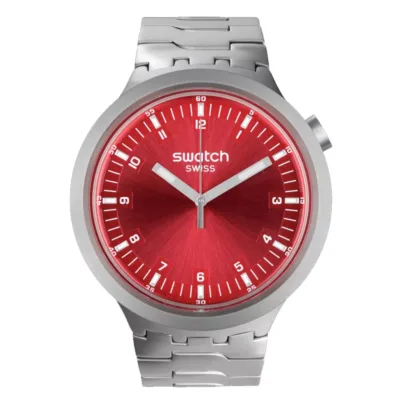 SB07S104G SWATCH Scarlet Shimmer unisex rucni sat