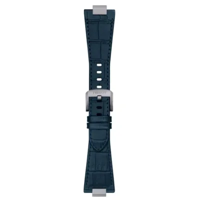 ON.T852047701 TISSOT LEATHER BLUE STRAP