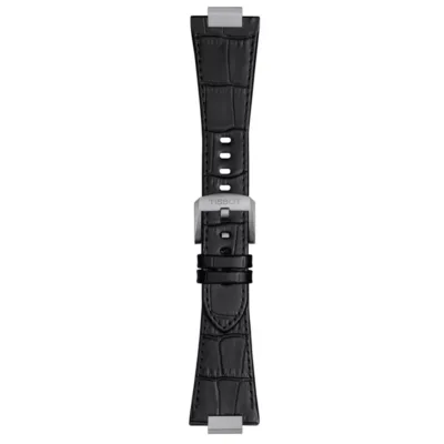 ON.T852049415 TISSOT LEATHER BLACK