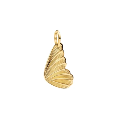 364015C00 PANDORA Engravable Butterfly Wing Tag privezak