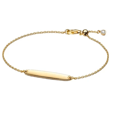 564010C01-20 PANDORA Engravable Bar Chain ženska narukvica