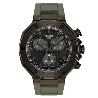 T141.417.37.061.02 TISSOT T-RACE GRREEN/BLACK RUČNI SAT