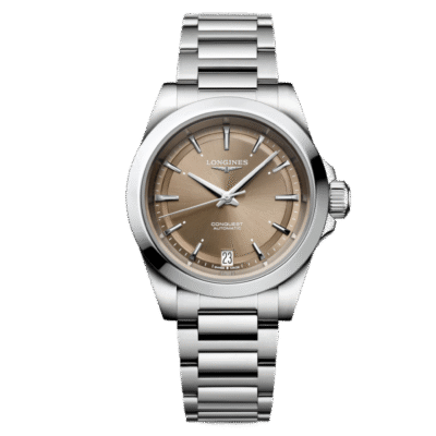 L3.430.4.62.6  LONGINES RUČNI SAT CONQUEST BROWN LADY