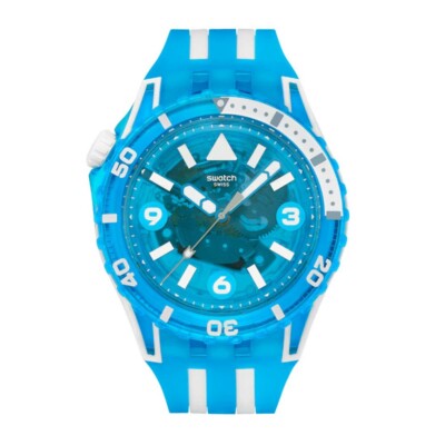 SSCU09S100  SWATCH Blue Fire unisex ručni sat