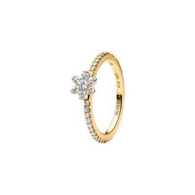 164499C01-52 PANDORA NAKIT Sparkling Flower ženski prsten 14k pozl CC/26