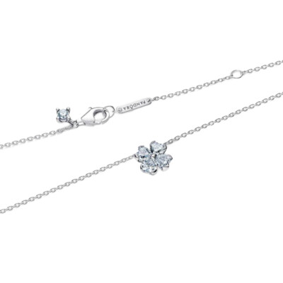 394502C01-45 PANDORA Sparkling Lucky Clover Pendant ženska ogrlica srebro 925 CC/26 - 394502C01 1