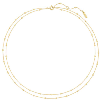 N073-04G ANIA HAIE Ripple Joy ogrlica 925Ag