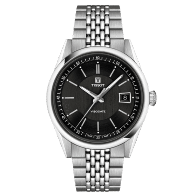 T157.407.11.051.00 TISSOT VISODATE BLACK RUČNI SAT