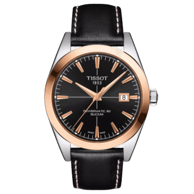 T927.407.46.051.00  TISSOT GENTLMAN GOLD BEZEL RUČNI SAT