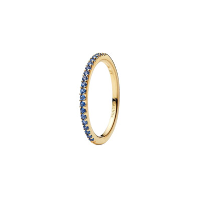 162999C02-56 PANDORA NAKIT Sparkling Blue Half-Eternity Band ženski 14k pozl CD/26