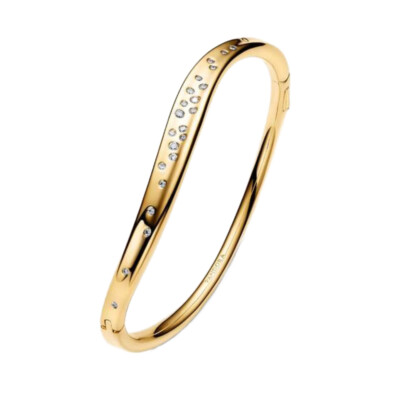 564655C01-1 PANDORA Organically Shaped Stone-Set ženska narukvica 14k pozl CD/26