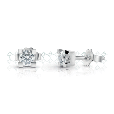 CP-OPT-GL/018 CONTE PRIME Galerry minđuše 18k zlato DI 0.18ct