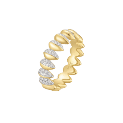 R067-02T-58 ANIA HAIE Trailblazer prsten 925Ag