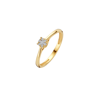 1665YDI/54 BLUSH NAKIT- prsten 14ct zlato