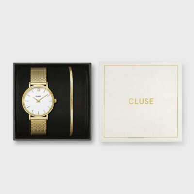 CG10215 CLUSE Minuit Mesh ručni sat-SET