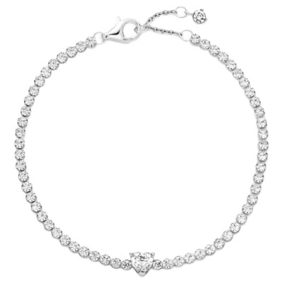 590041C01-16 PANDORA Sparkling Heart Tennis ženska narukvica - 590041C01 1