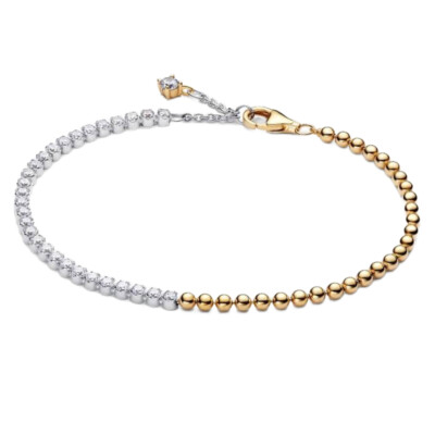 564820C01-18 PANDORA Beads & Tennis ženska narukvica 14k pozl CE/26