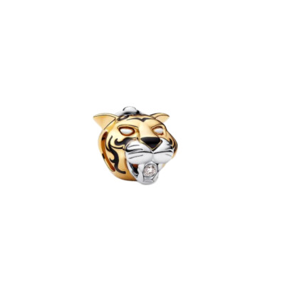 764404C01 PANDORA Disney Princess Jasmine Rajah Lab-grown Diamond ženski privezak 14k pozl CE/26