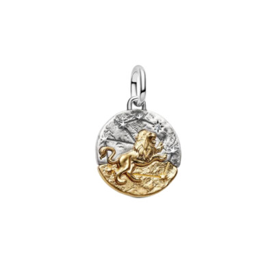 764994C01 PANDORA Leo Zodiac Medallion ženski privezak 14k pozl CE/26